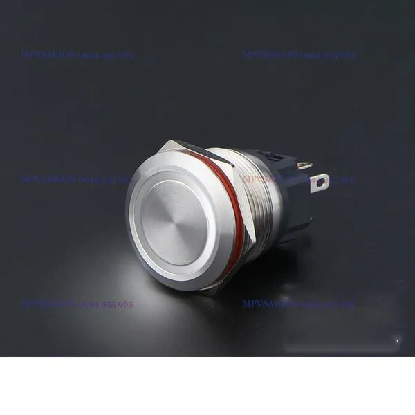 Công tắc 22mm LED tròn- chân giắc