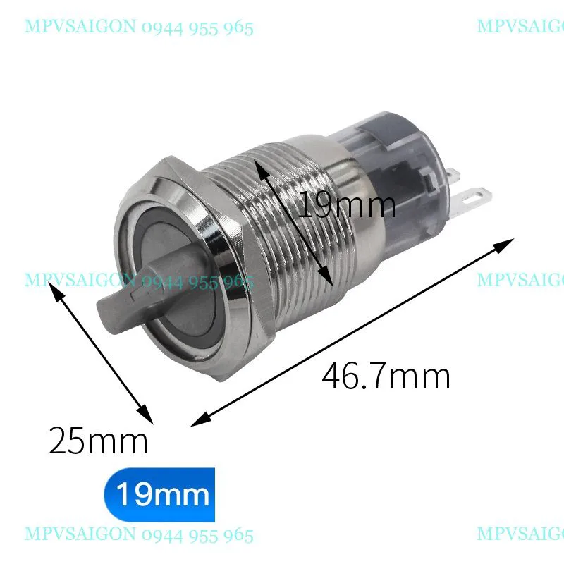 Công tắc LED xoay 3 nấc