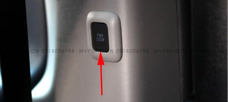 Công tắc cửa lùa điện có LED - Công tắc cửa lùa cột B Hyundai Custin