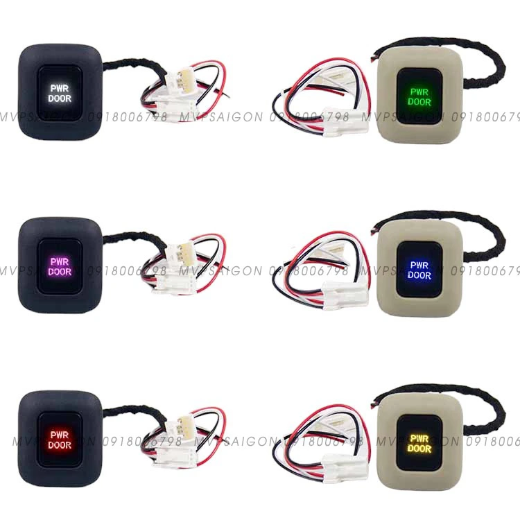 Công tắc cửa lùa điện có LED - Công tắc cửa lùa cột B Hyundai Custin