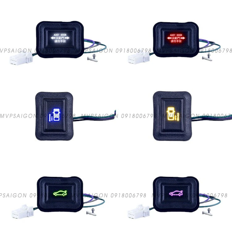 Công tắc cửa lùa điện có LED - Công tắc cửa lùa cột B Hyundai Custin