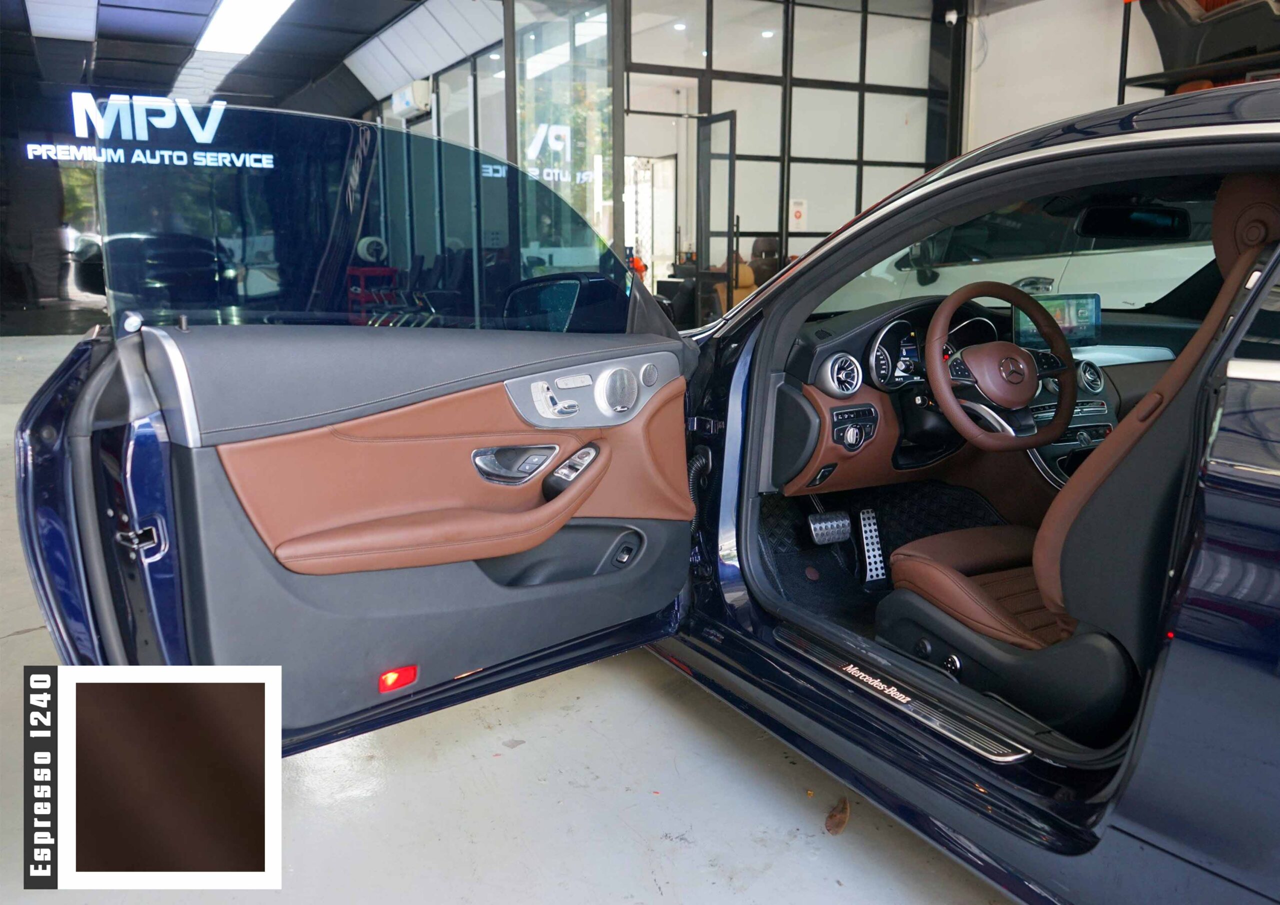 Bảng màu da Napa Ý Mastrotto Le mans nhập khẩu cho nội thất ô tô