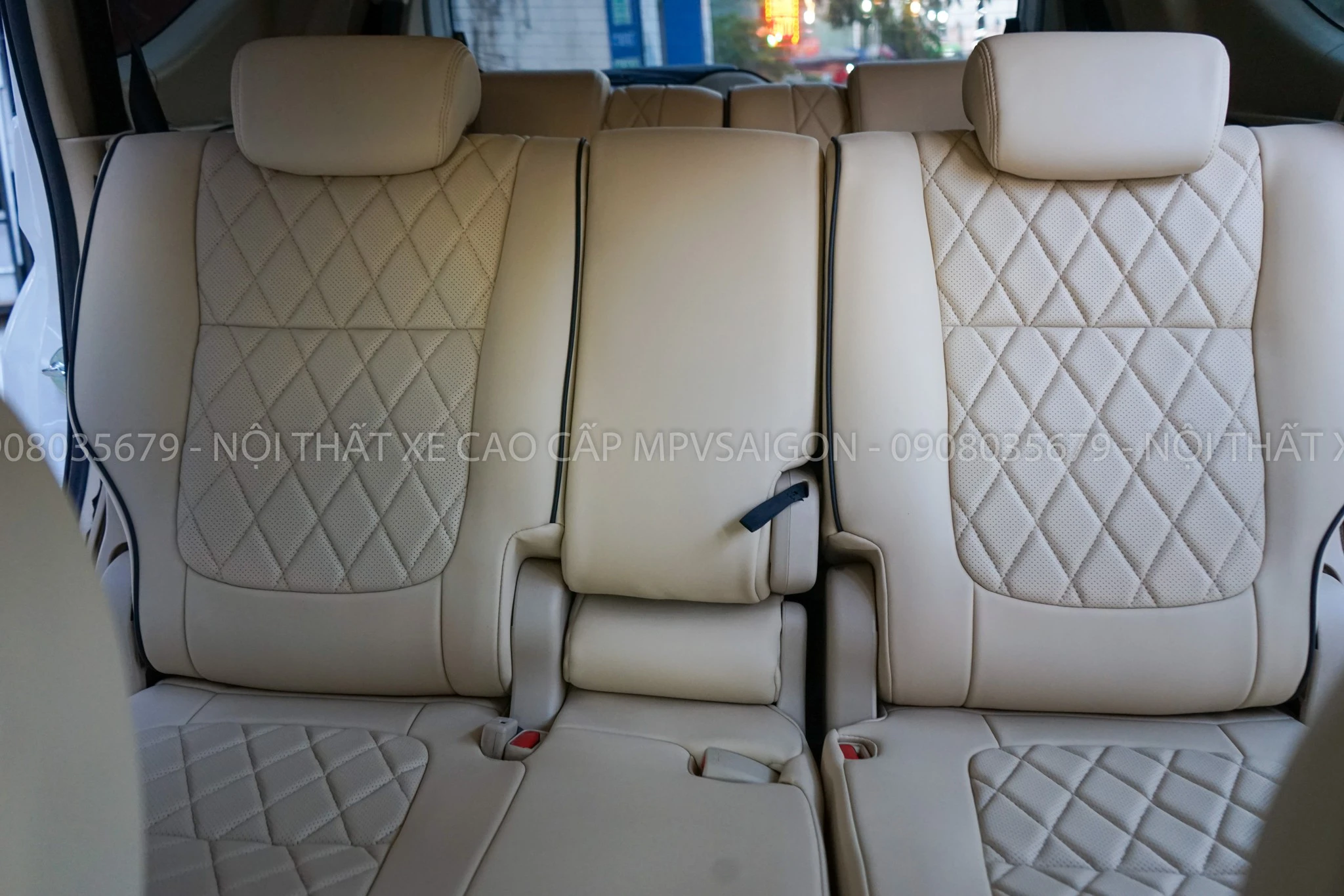 Bọc da ghế Mitsubishi Xpander sử dụng da Nappa cao cấp tại MPVSAIGON