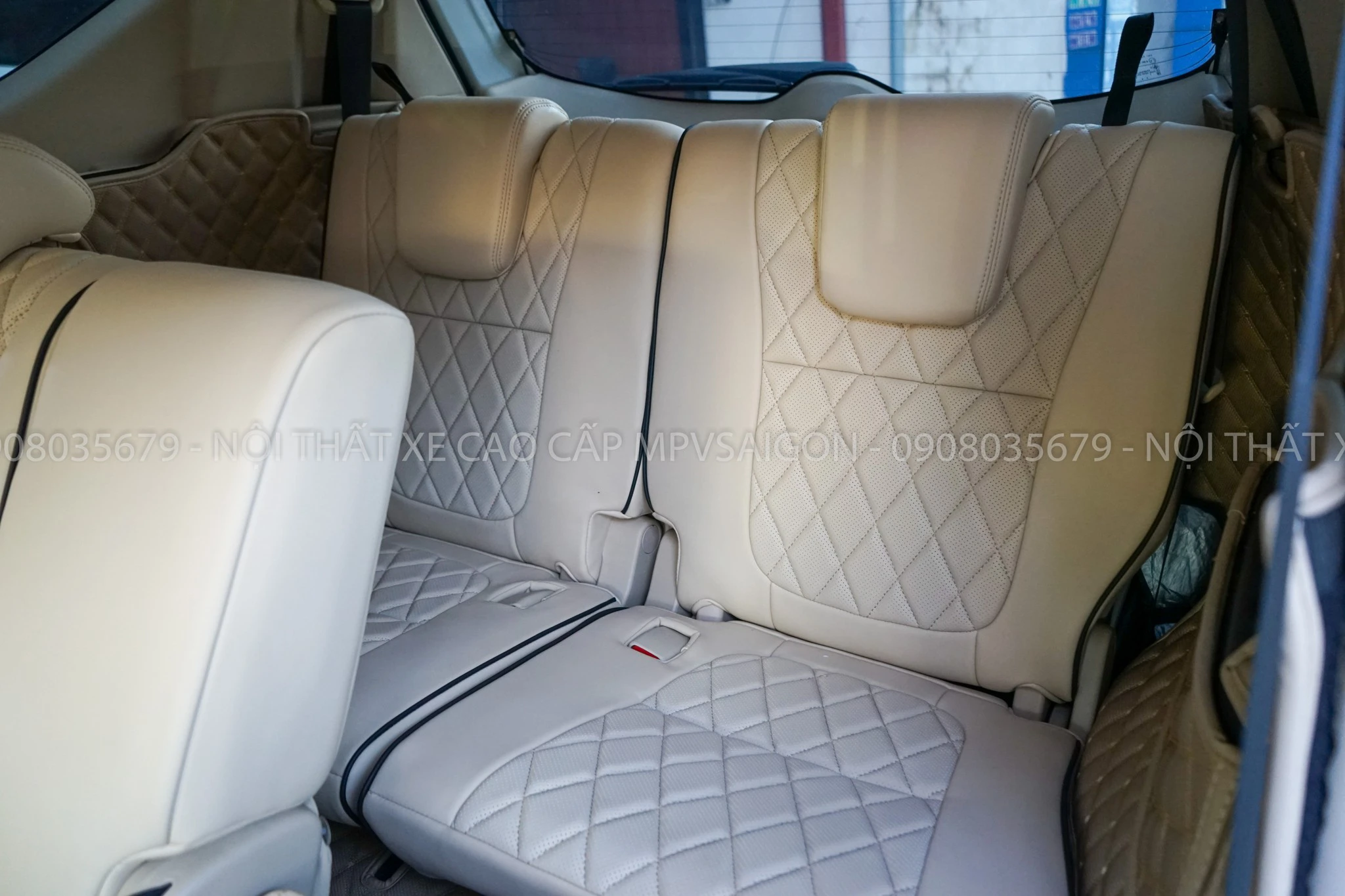 Bọc da ghế Mitsubishi Xpander sử dụng da Nappa cao cấp tại MPVSAIGON