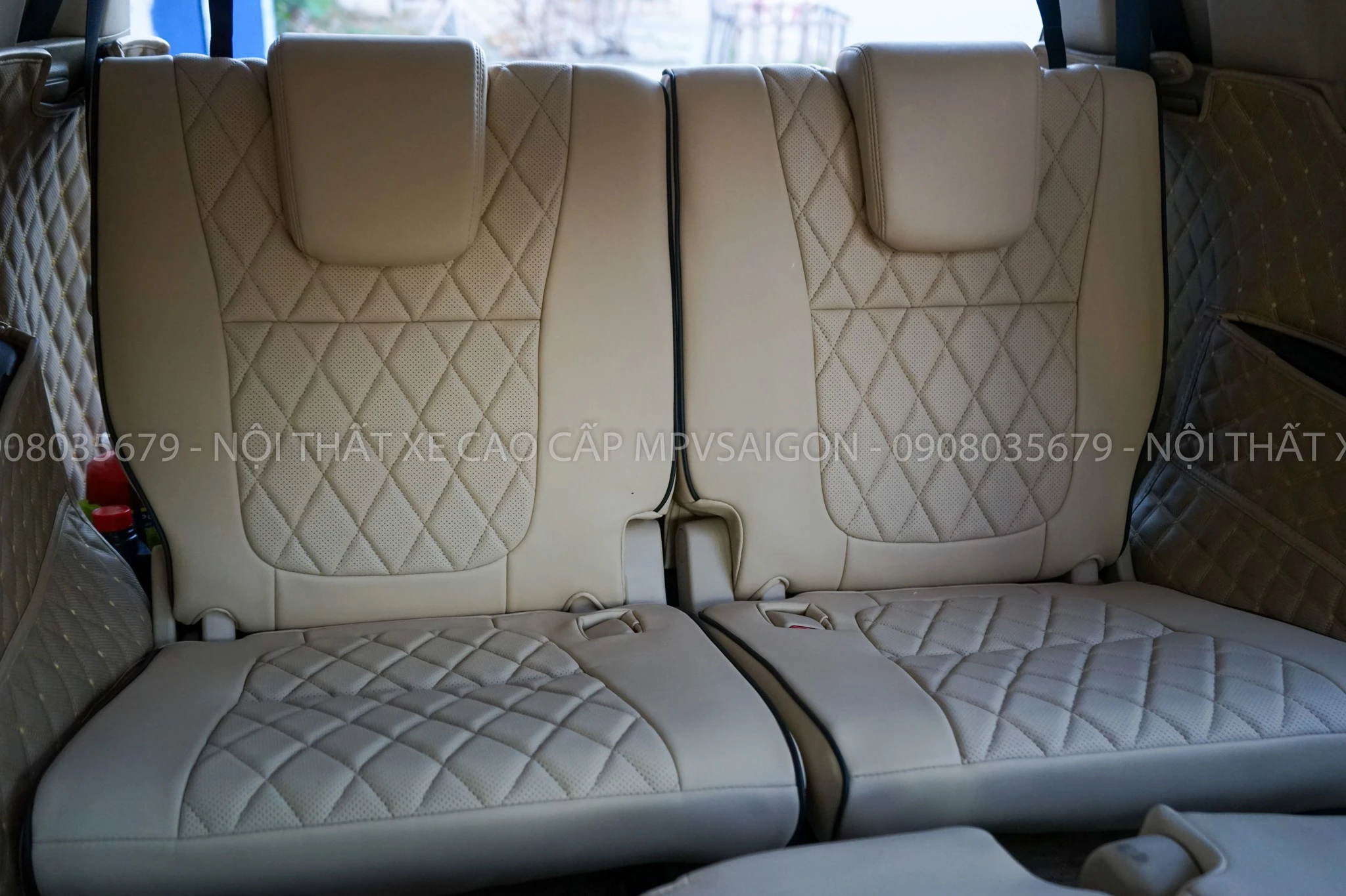 Bọc da ghế Mitsubishi Xpander sử dụng da Nappa cao cấp tại MPVSAIGON