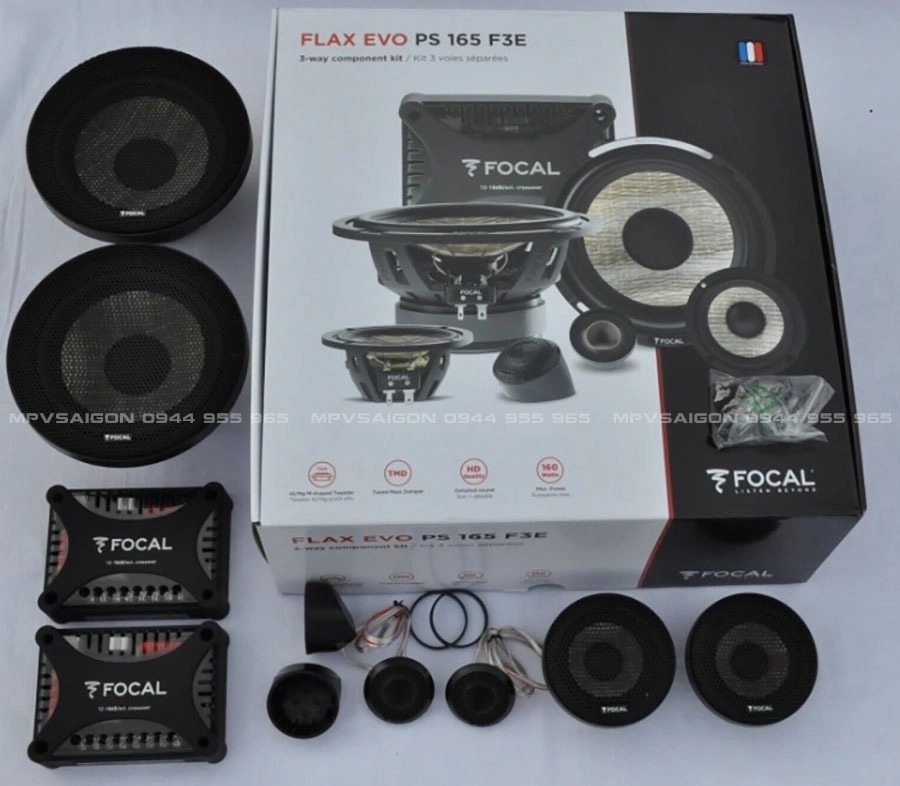 Focal PS 165 F3E - Loa phân tần 3 đường tiếng Made in France