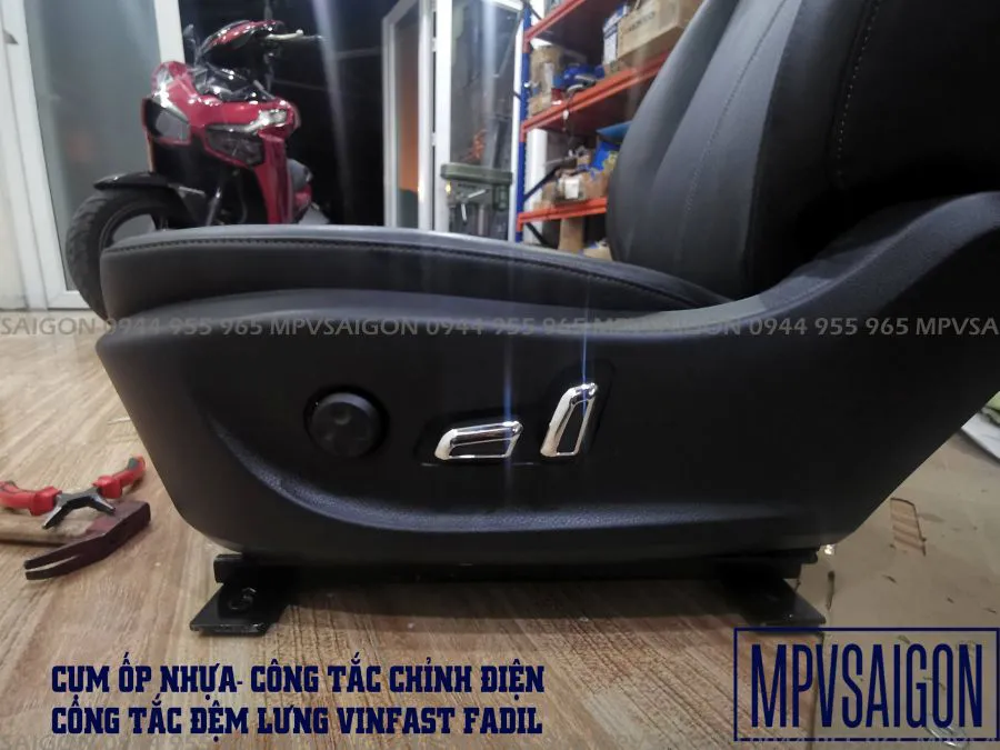Nâng cấp ghế - độ ghế chỉnh điện Vinfast FADIL