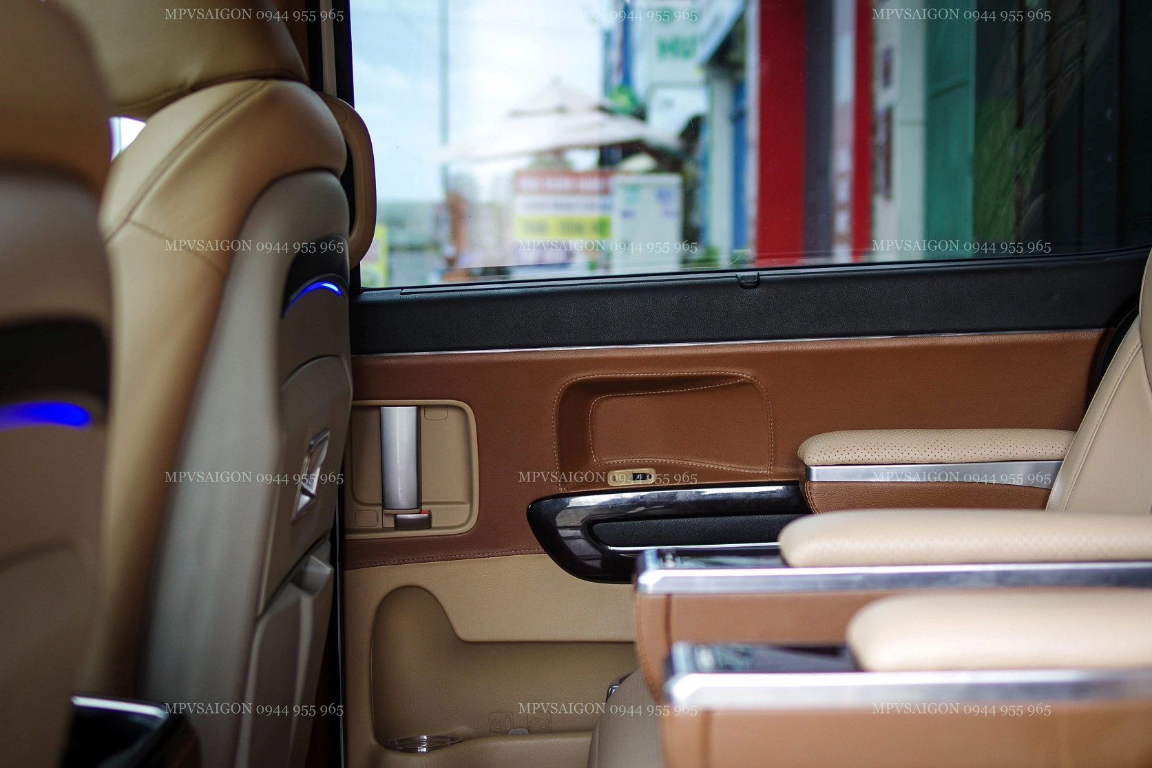 Nâng cấp ghế - độ ghế Limousine Kia Sedona