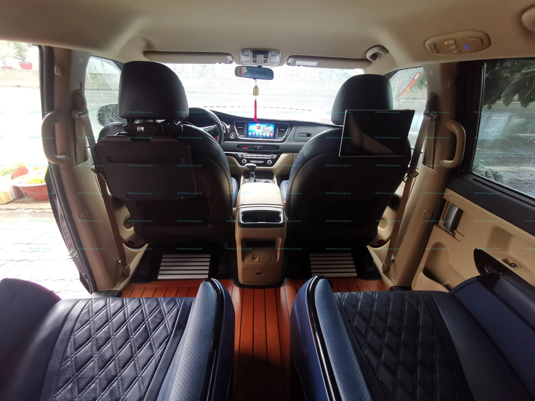 Nâng cấp ghế - độ ghế Limousine Kia Sedona
