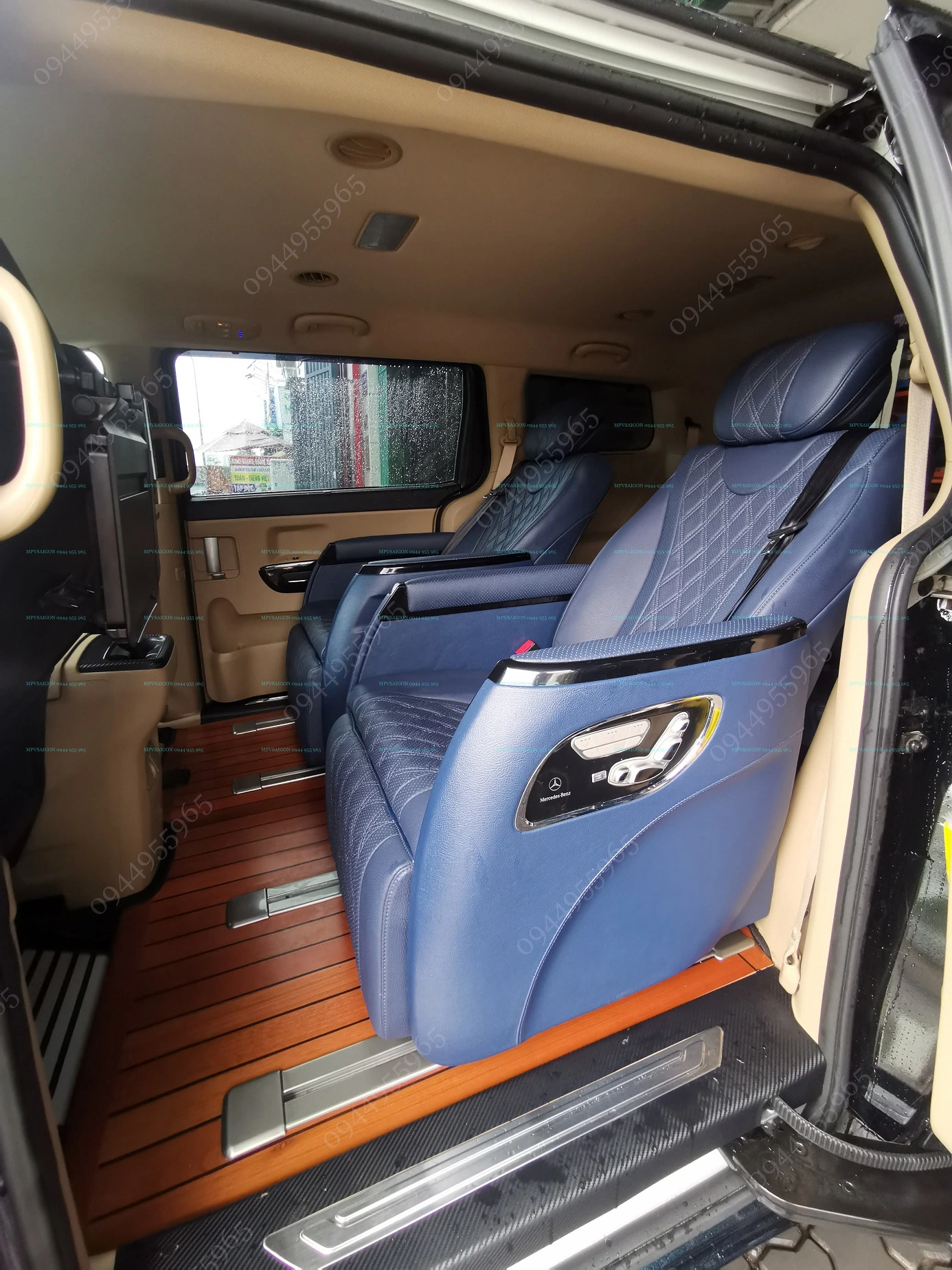 Nâng cấp ghế - độ ghế Limousine Kia Sedona