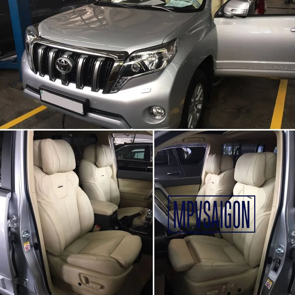 Nâng cấp ghế Limousine Land Cruiser Prado