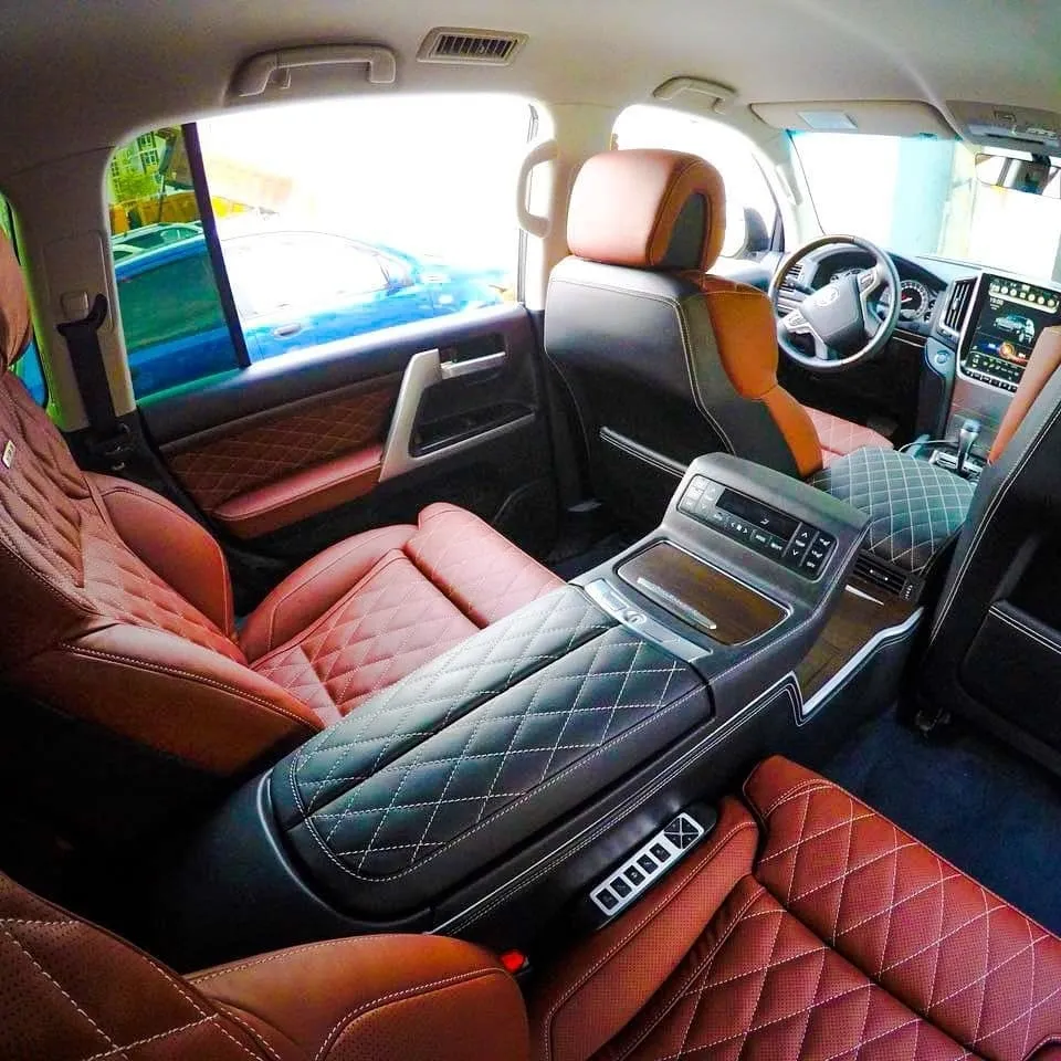 Nâng cấp ghế Limousine Land Cruiser ghế thương gia MBS
