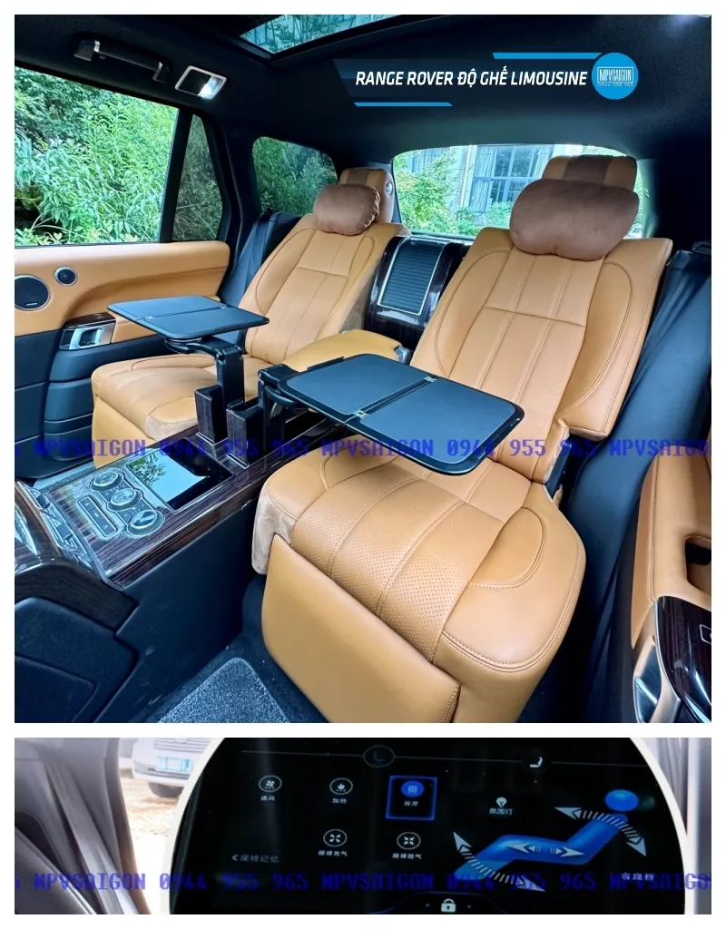 Ghế Limousine thương gia xe SUV 5 chỗ 7 chỗ: Kinh nghiệm và chi phí