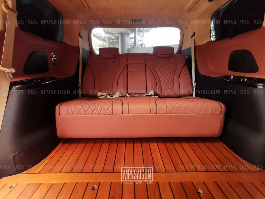 Ghế băng ba chỉnh điện ngả thành giường cho Kia Sedona/ Kia Carnival 2024 2025