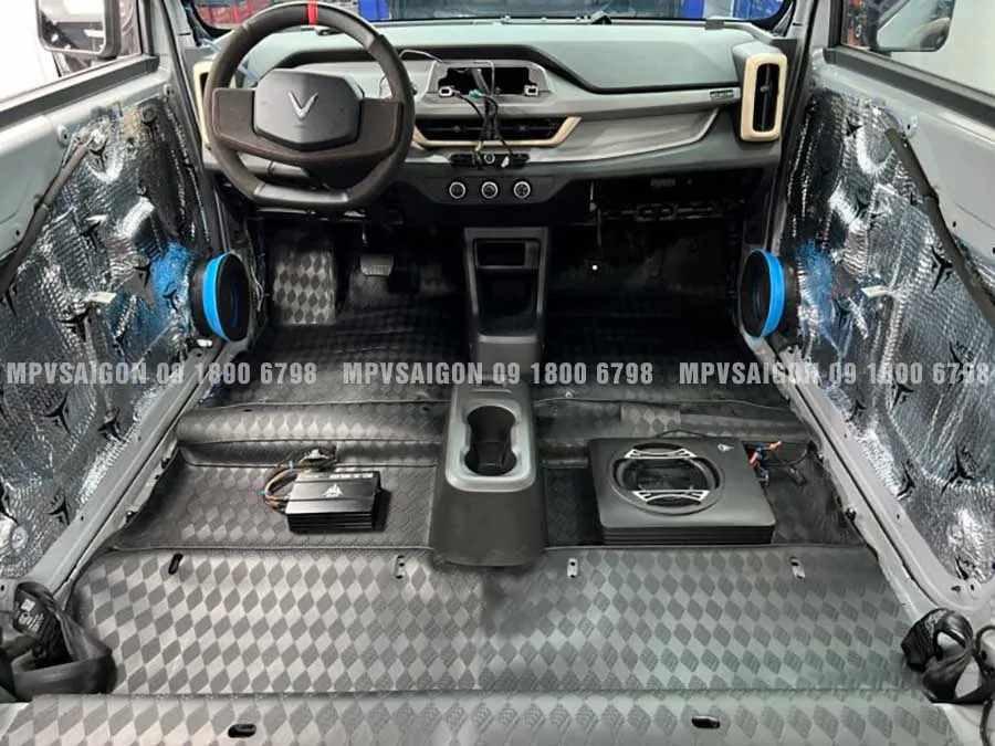 Hệ Thống Loa và Cách Âm Chống Ồn Cho xe VinFast VF3