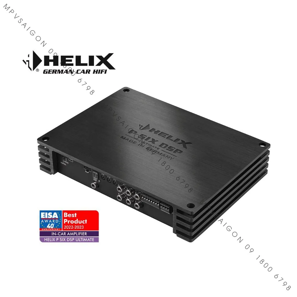HELIX P SIX DSP UTIMATE: AMPLIFIER 6 KÊNH HI-RES TÍCH HỢP 8 KÊNH DSP
