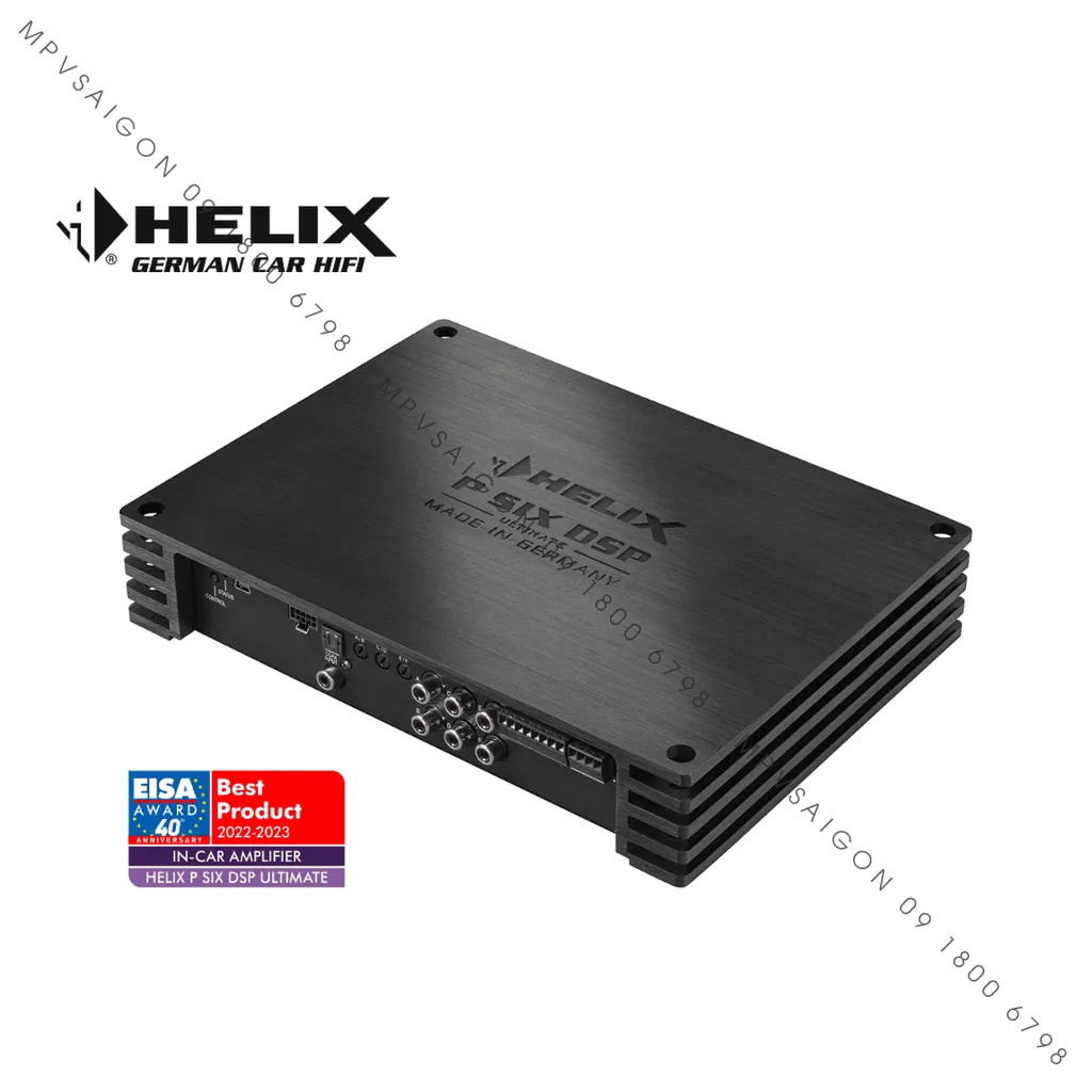 HELIX P-SIX DSP: AMPLIFIER 6 KÊNH TÍCH HỢP 8 KÊNH DSP