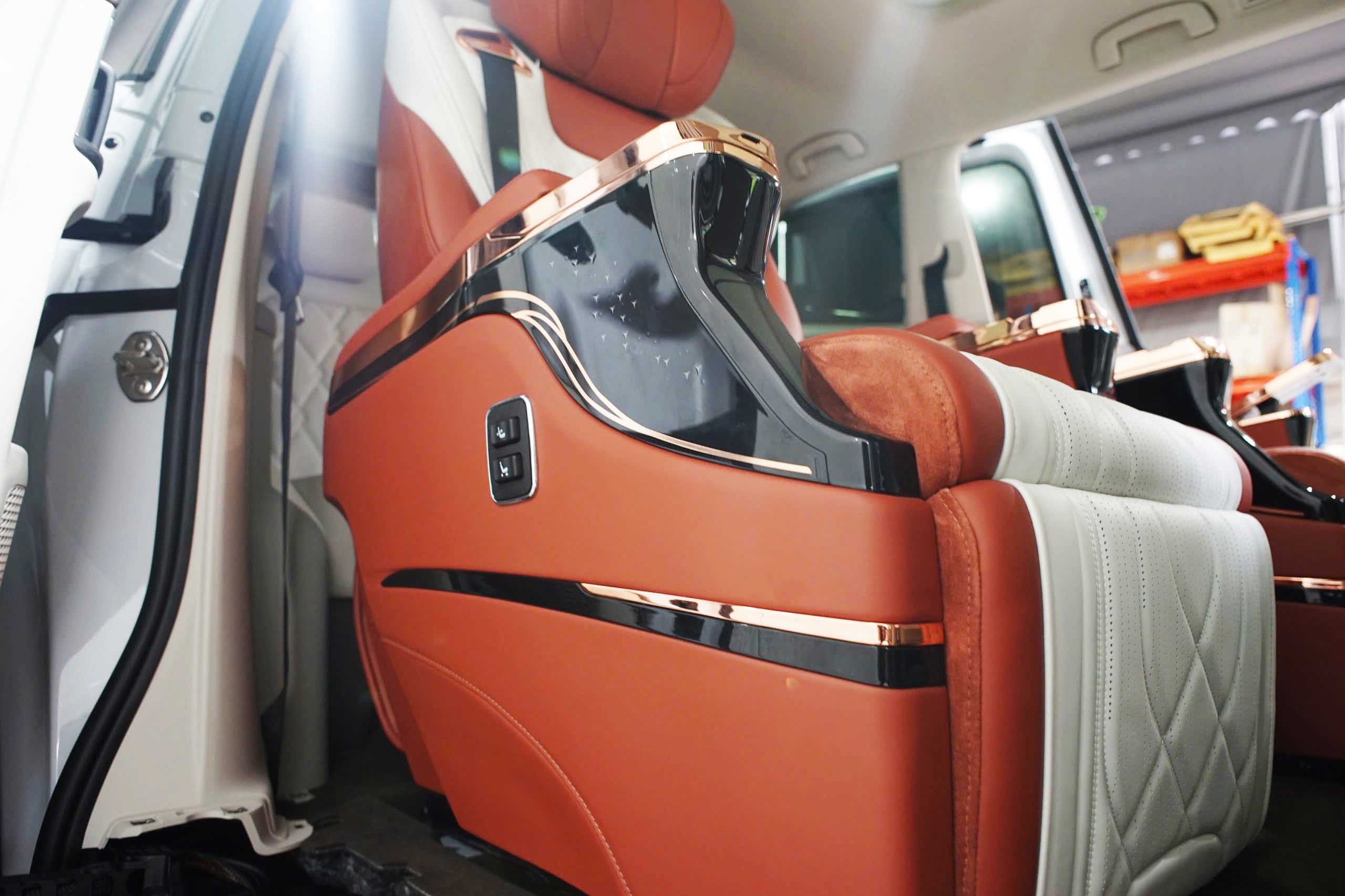 Ghế Limousine Volkswagen Viloran: kinh nghiệm và phương án độ từ chuyên gia