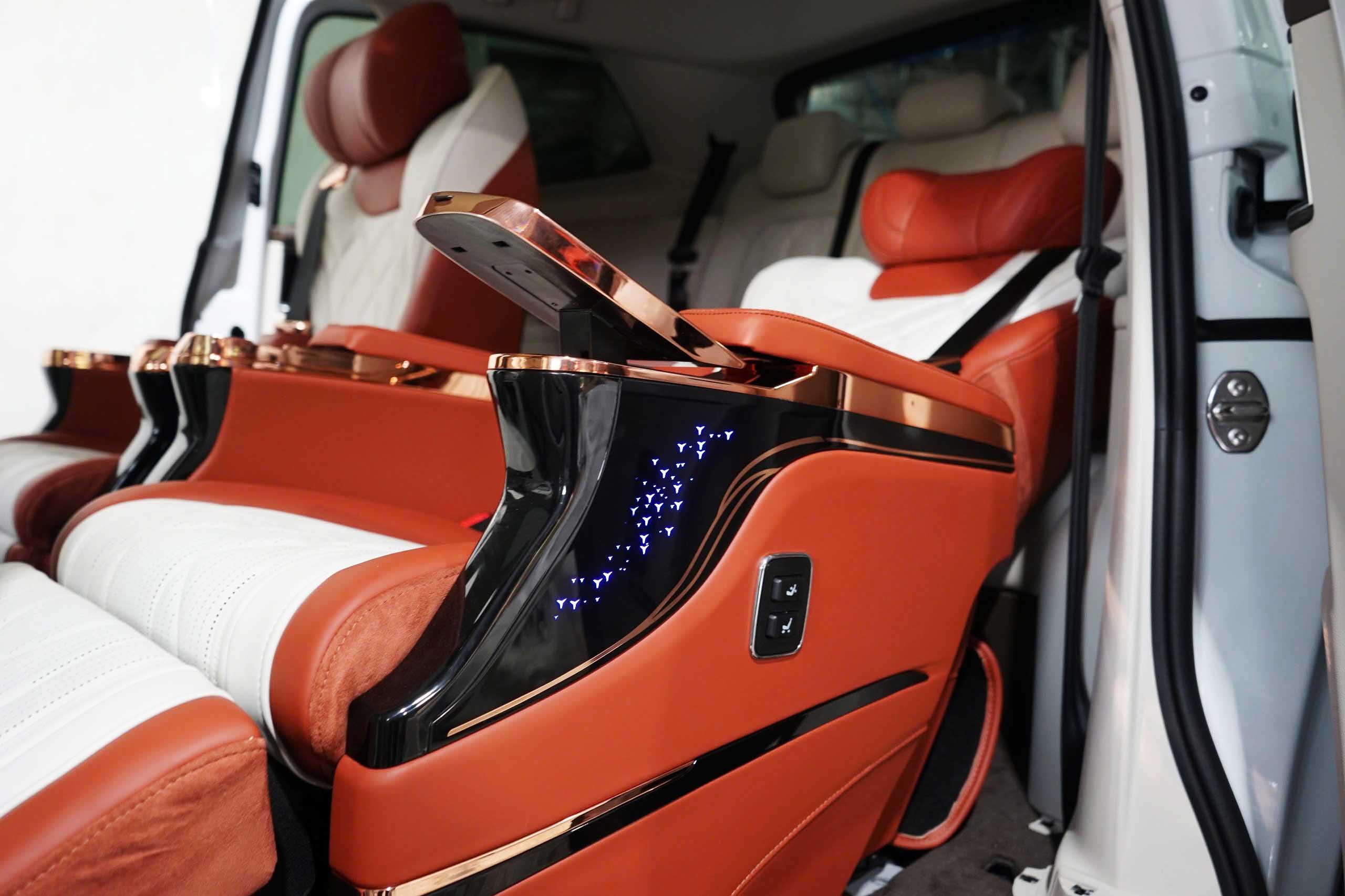 Ghế Limousine Volkswagen Viloran: kinh nghiệm và phương án độ từ chuyên gia
