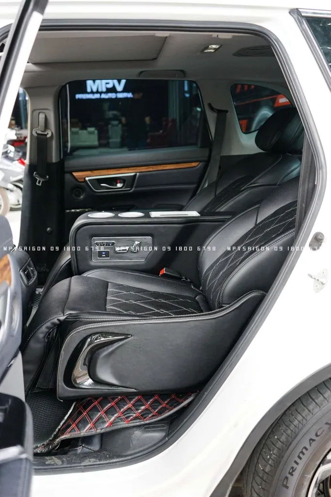 Honda CRV - Độ Limousine 2 ghế thương gia