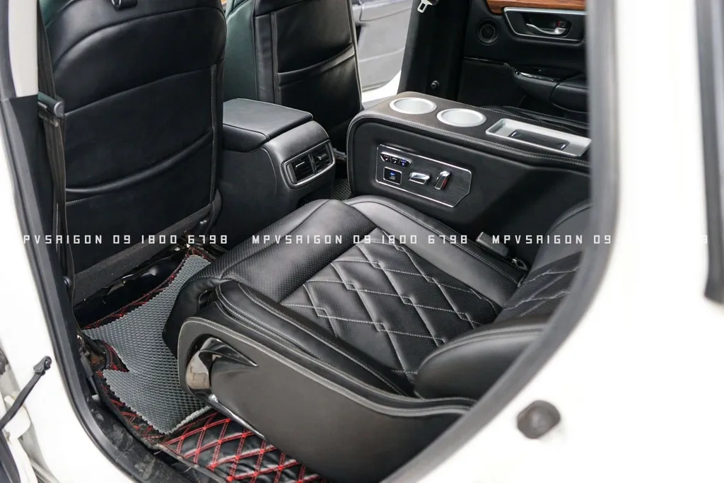 Honda CRV - Độ Limousine 2 ghế thương gia