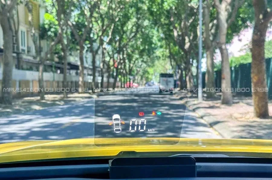 Hud hắt kính cho xe điện VinFast VF3