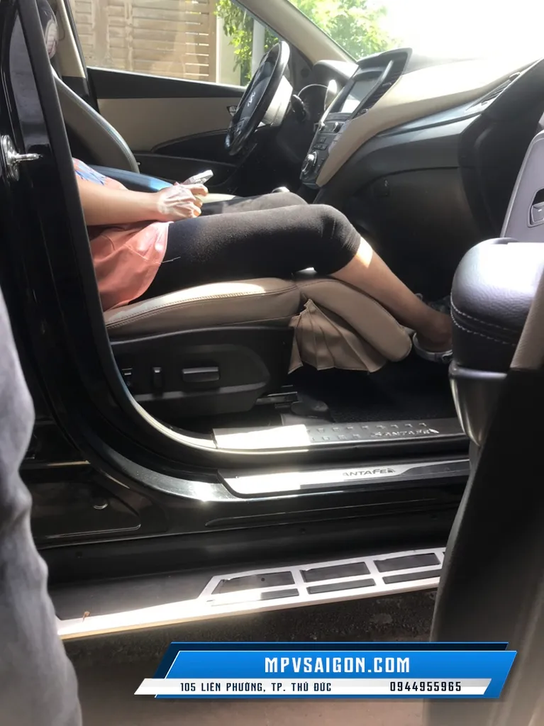 HYUNDAI SANTA FE ĐỘ NÂNG CHÂN CHỈNH ĐIỆN TIỆN NGHI