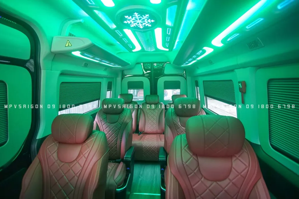 Hyundai Solati - Độ limousine thương gia 10 chỗ 12 chỗ