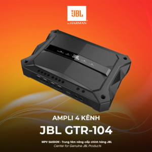 Amply 4 kênh lắp xe ô tô JBL GTR-104