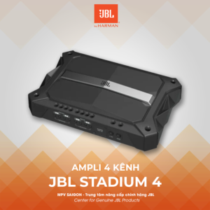 Ampli 4 kênh lắp xe ô tô JBL STADIUM 4
