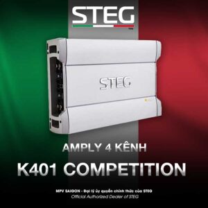 Amply 4 kênh STEG K401 COMPETITION