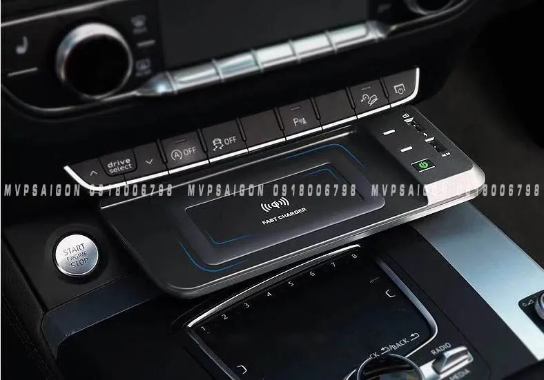 Khay sạc không dây - sạc nhanh 15W cho Volkswagen Viloran