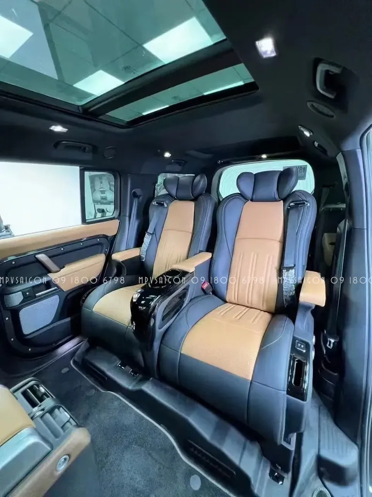 Land Rover Defender 110/130: Kinh nghiệm và các phương án nâng cấp ghế chủ tịch mới nhất