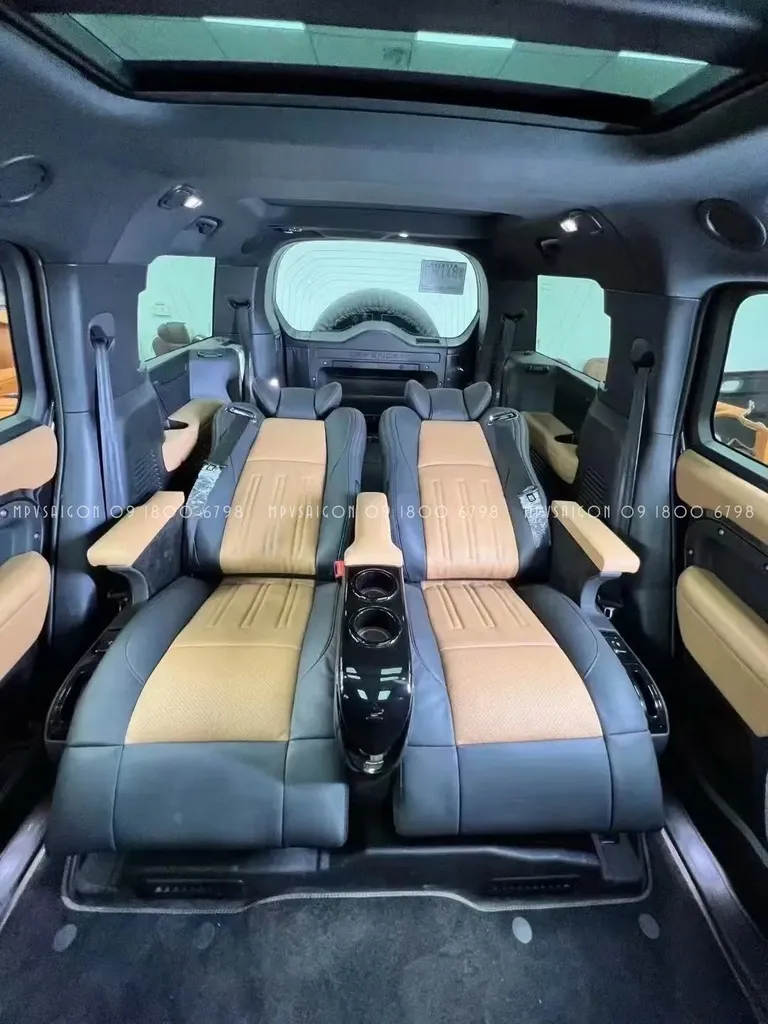 Land Rover Defender 110/130: Kinh nghiệm và các phương án nâng cấp ghế chủ tịch mới nhất