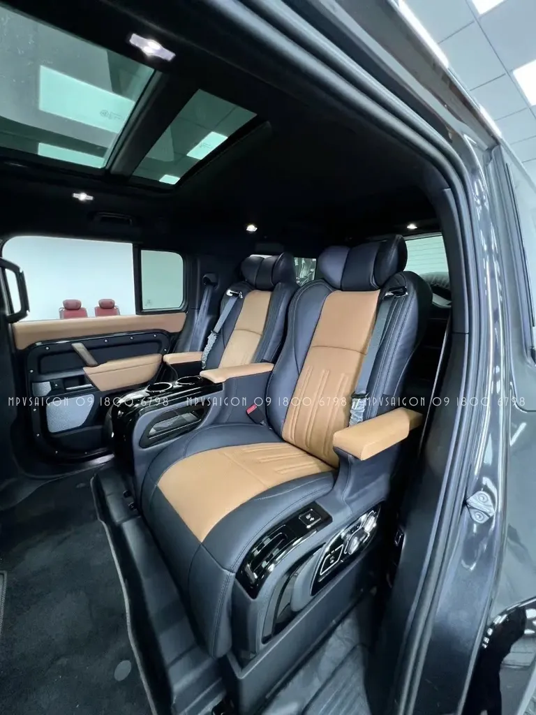Land Rover Defender 110/130: Kinh nghiệm và các phương án nâng cấp ghế chủ tịch mới nhất