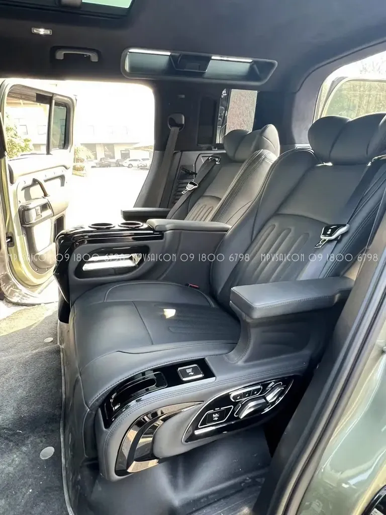 Land Rover Defender 110/130: Kinh nghiệm và các phương án nâng cấp ghế chủ tịch mới nhất
