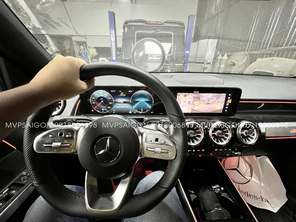 Lắp camera 360 độ toàn cảnh Mercedes Benz GLB