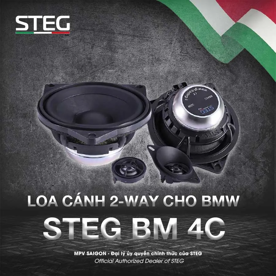 Loa cánh 2-way STEG BMX 45C (BMW X1 _ X3 _ X5 _ X6 SERIES)