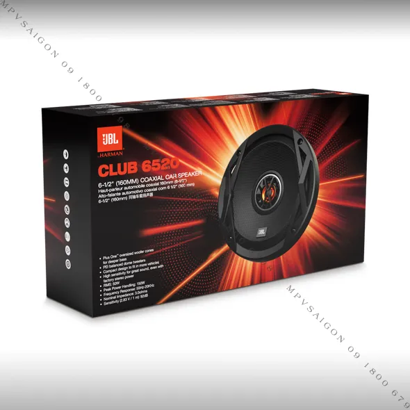 Loa đồng trục lắp trên xe ô tô JBL CLUB 6520