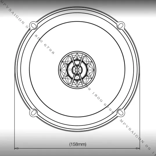 Loa đồng trục lắp trên xe ô tô JBL CLUB 6520