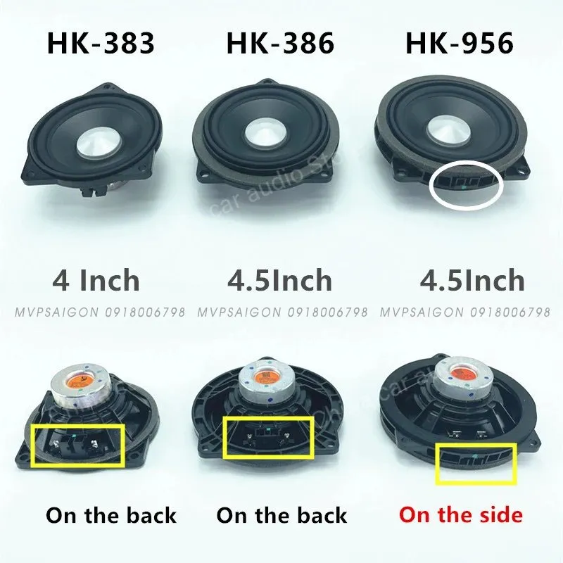 Loa gắn cửa xe BMW E81 E82 E87 E88 E90 E91 E92 E93 F10 F11 M5 F90 X1 E84 Series