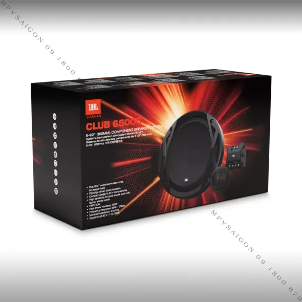 Loa phân tần lắp trên xe ô tô JBL CLUB 6500C