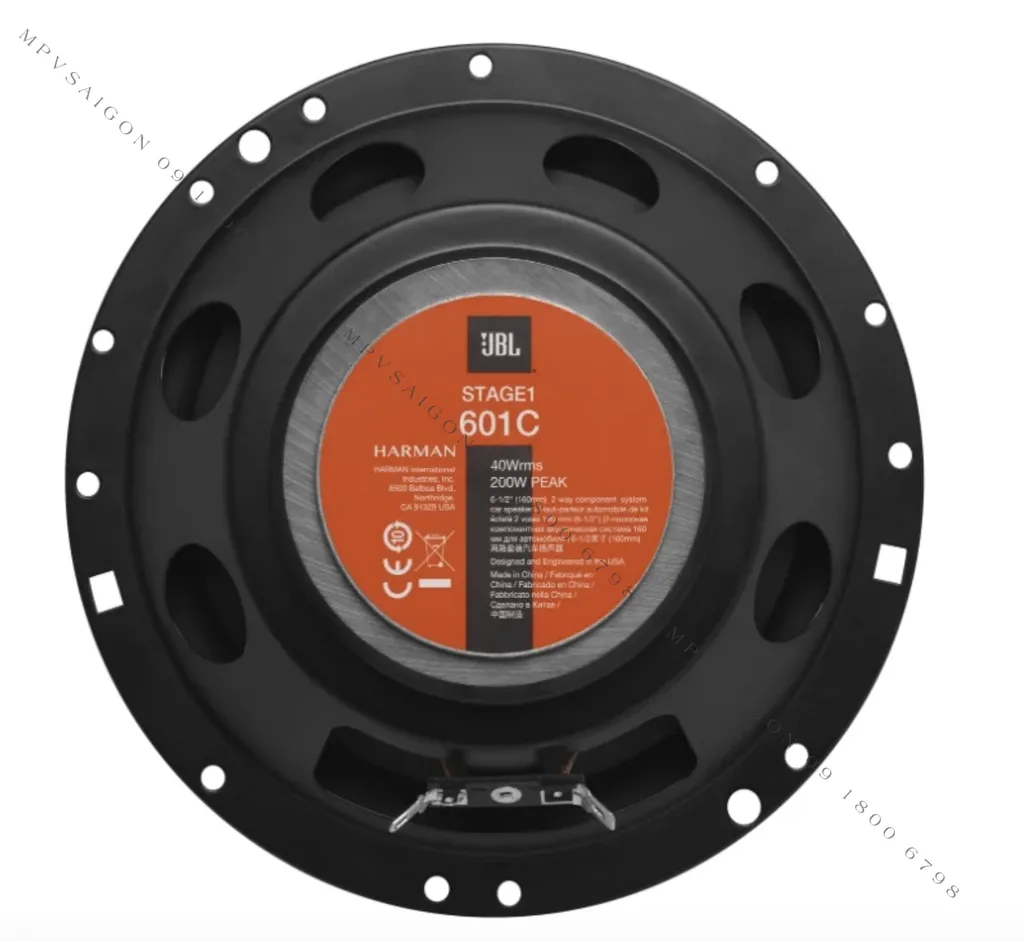 Loa phân tần lắp trên xe ô tô JBL STAGE1 601C