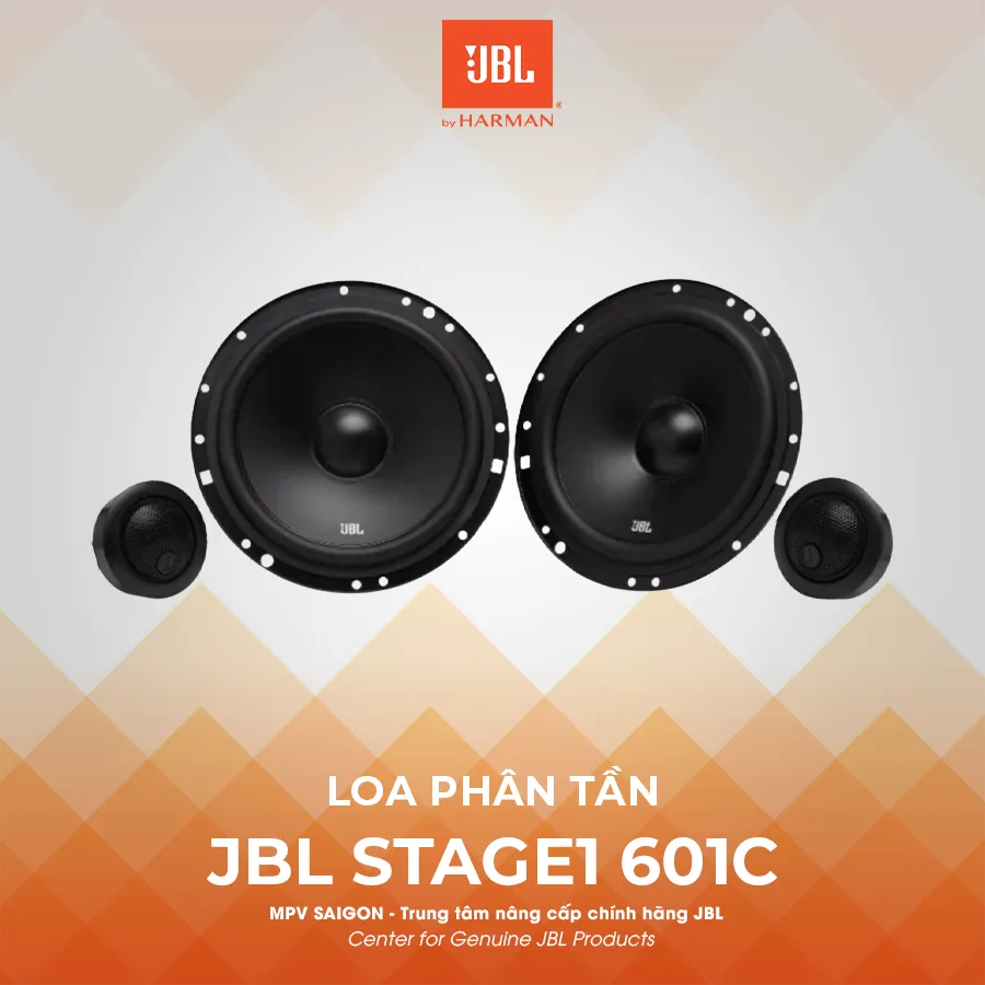 Loa phân tần lắp trên xe ô tô JBL STAGE1 601C