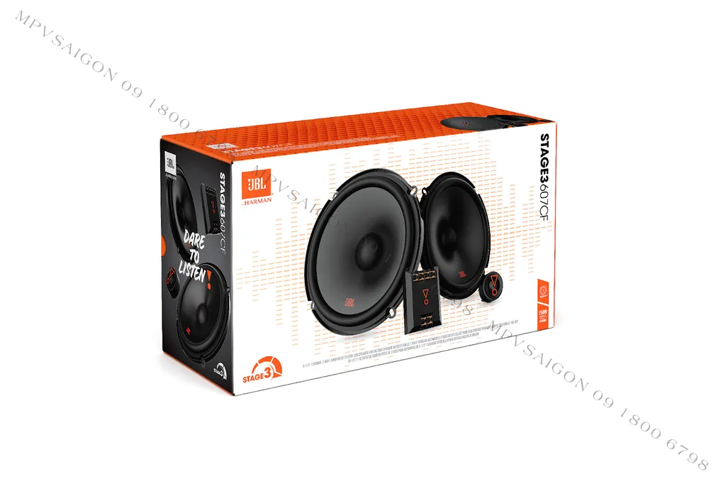 Loa phân tần lắp trên xe ô tô JBL STAGE3 607