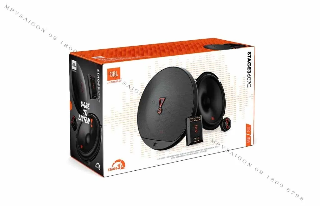 Loa phân tần lắp trên xe ô tô JBL STAGE3 607CF