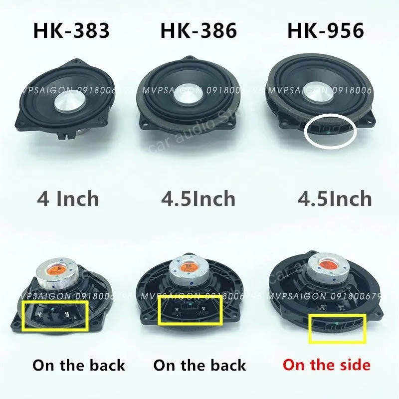 Loa siêu trầm cho BMW E60 E90 F10 F11 F20 F30 F34 F39 F45 F48 G01 G05 G11 G20 G30 G32 LQ