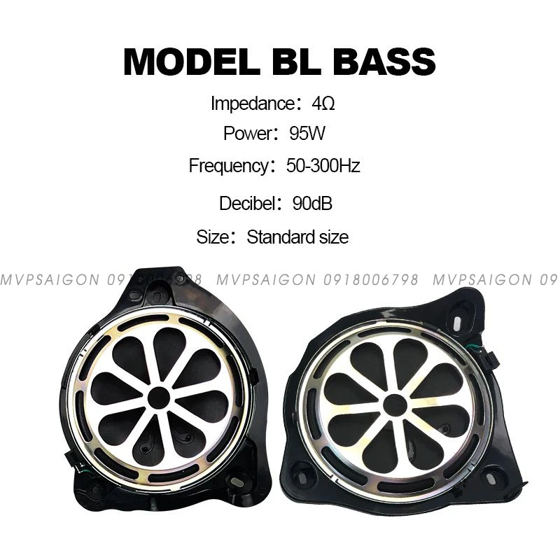 Loa Siêu Trầm Tweeter Bass Cho Benz C W205 GLC X253 E W213 Series