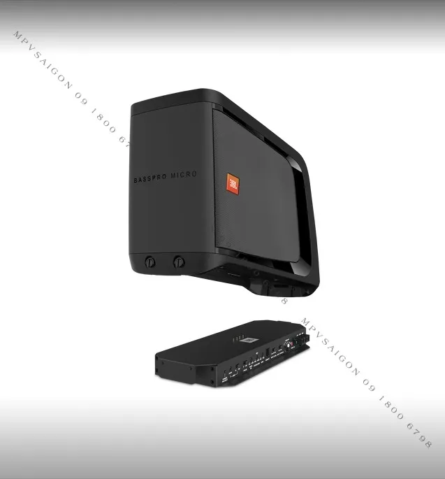 Loa SUB cốp xe ô tô JBL BassPro Micro BLK