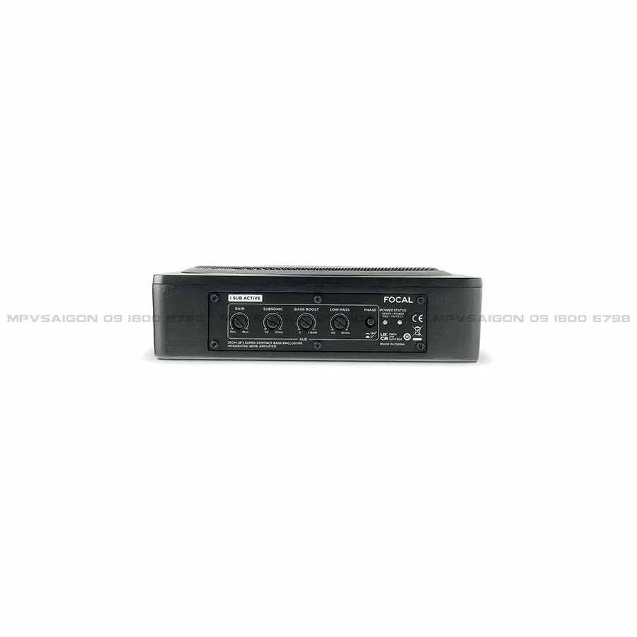 Focal Isub Active - Sub gầm ghế nổi tiếng từ Focal Pháp